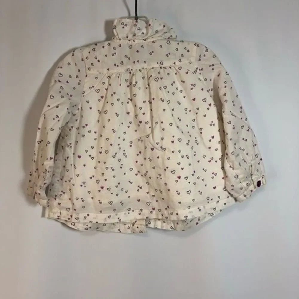 Baby Gap 12-18 Month Heart Button Down Shirt.